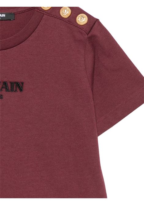T-shirt Balmain Kids BALMAIN PARIS KIDS | T-SHIRT E POLO | BZ8I81Z3672530OR